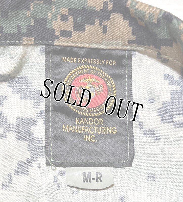 画像3: 米軍実物,USMC　ウッドランドマーパットジャケット　M-REGULAR (3)