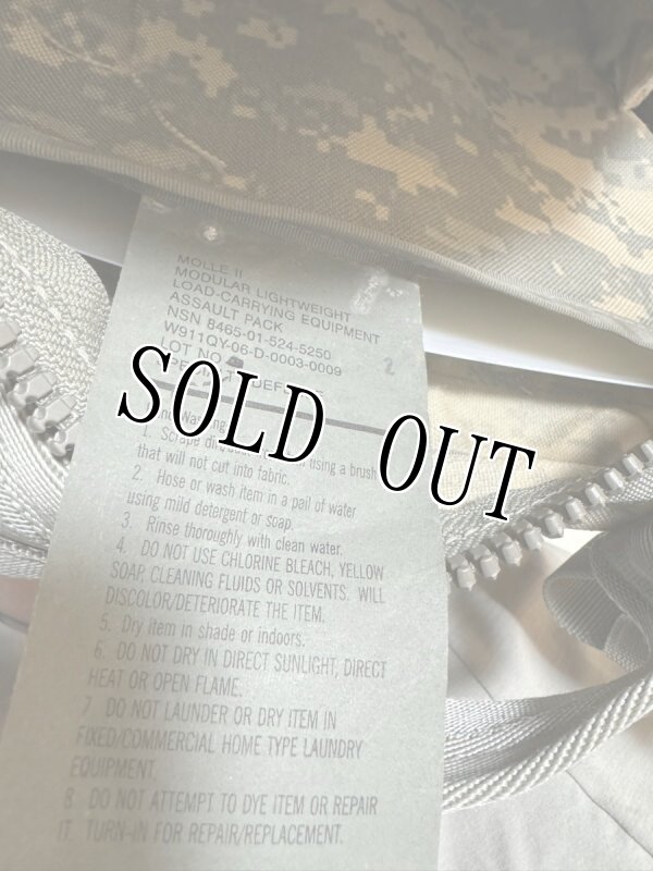 画像11: 米軍実物 ACU MOLLE パトロールパック (11)