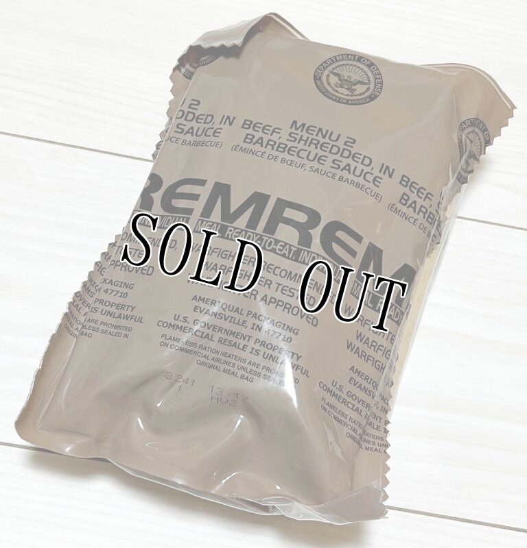 画像2: 米軍実物 2026年9月検【アメリカル】MREレーション/戦闘食 MENU-A 二個セット (2)