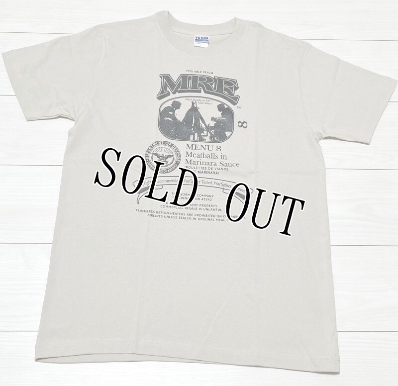 画像1: 米軍放出品　 MREレーションプリントTシャツ　M / L (1)