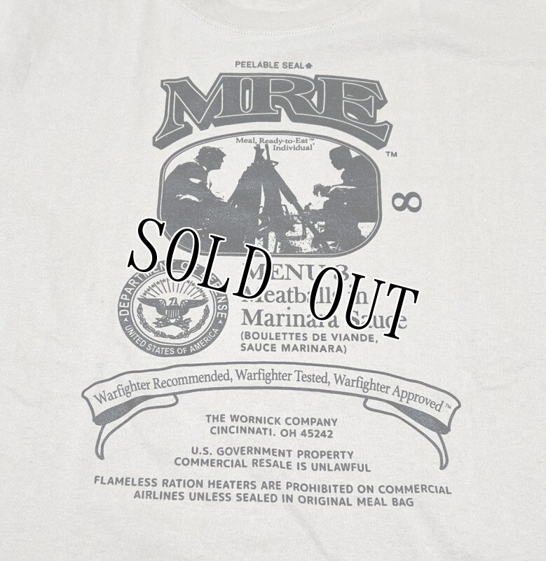 画像2: 米軍放出品　 MREレーションプリントTシャツ　X LARGE (2)