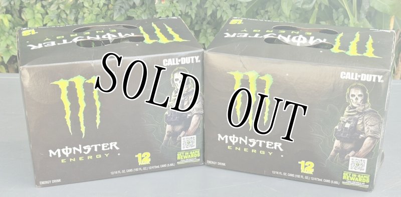 画像1: 米軍放出品 ミリタリーFPS 『コール オブ デューティ モンスターエナジー  開催数量限定コラボ缶  24本 (1)