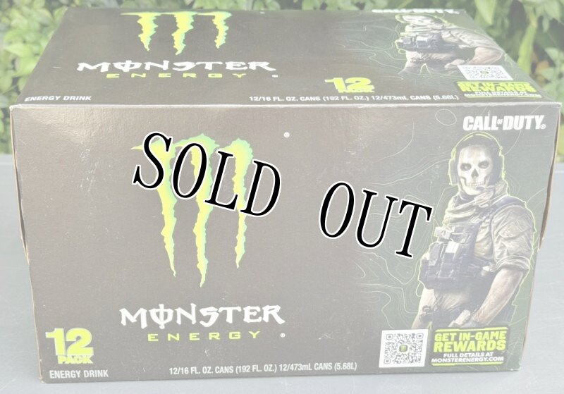 画像14: 米軍放出品 ミリタリーFPS 『コール オブ デューティ モンスターエナジー  開催数量限定コラボ缶  24本 (14)