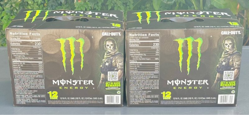 画像2: 米軍放出品 ミリタリーFPS 『コール オブ デューティ モンスターエナジー  開催数量限定コラボ缶  24本 (2)