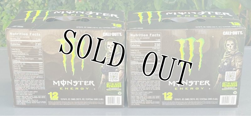 画像2: 米軍放出品 ミリタリーFPS 『コール オブ デューティ モンスターエナジー  開催数量限定コラボ缶  24本 (2)