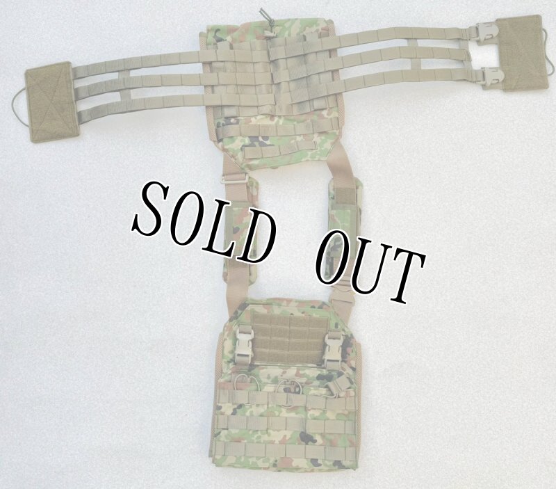 画像7: 陸上自衛隊 新型オードナンス  陸自迷彩パターン プレートキャリア　 L (7)