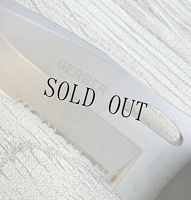 画像5: 米軍放出品 GERBER クリップ ポイント ナイフ (5)