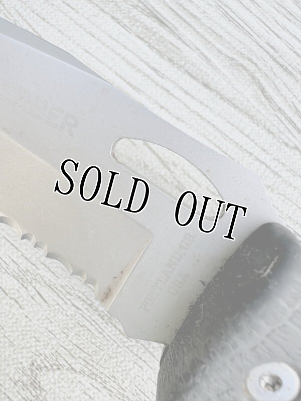 画像6: 米軍放出品 GERBER クリップ ポイント ナイフ (6)