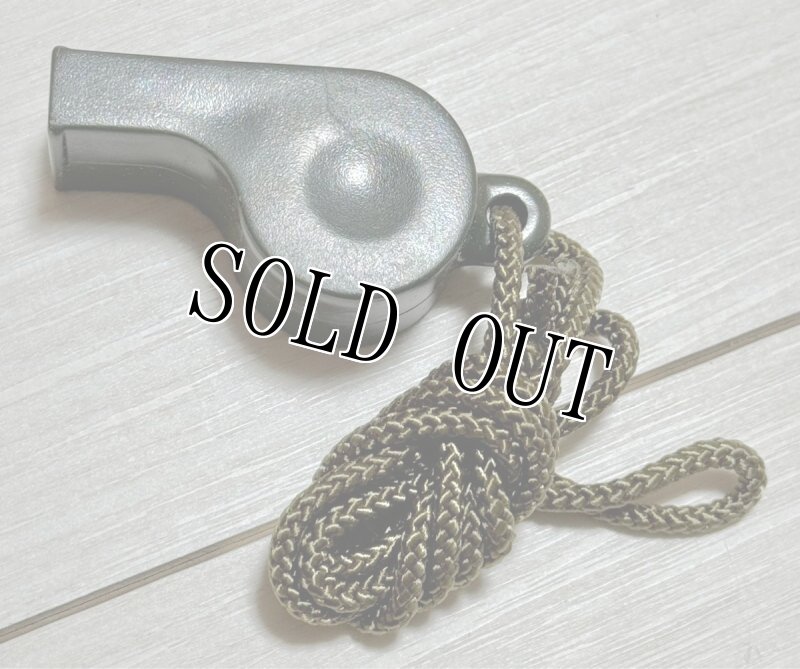 画像6: 米軍放出品 ホイッスル OD (6)