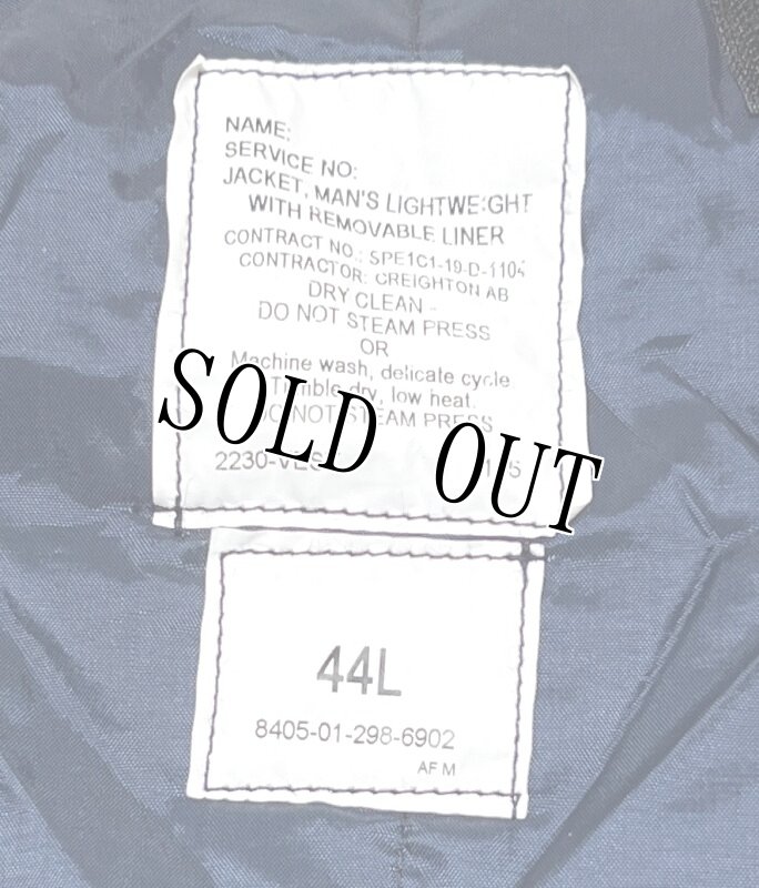 画像4: 米軍実物,DSCP MAN′S LIGHTWEIGHT JACKET REMOVABLE LINER　44L (4)