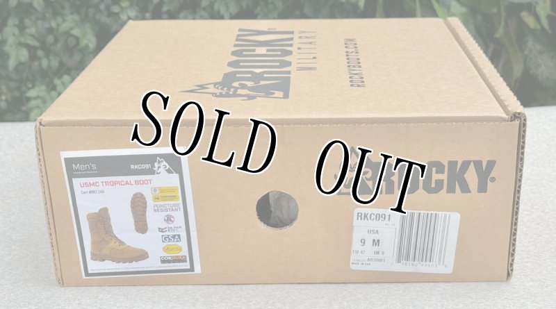 画像11: 新型!!米海兵隊実物 Rocky USMC Tropical Boot 9 M (11)