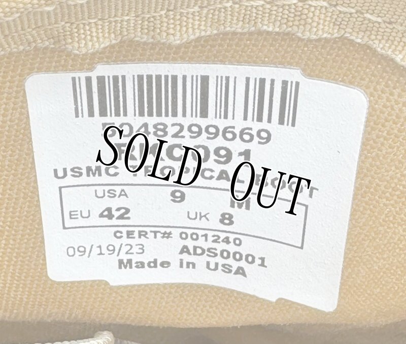 画像10: 新型!!米海兵隊実物 Rocky USMC Tropical Boot 9 M (10)