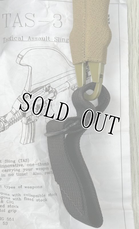 画像2: 米軍実物 EAGLE Tactical Assault Sling　TAS-3 M4, アサルト スリング カーキ (2)