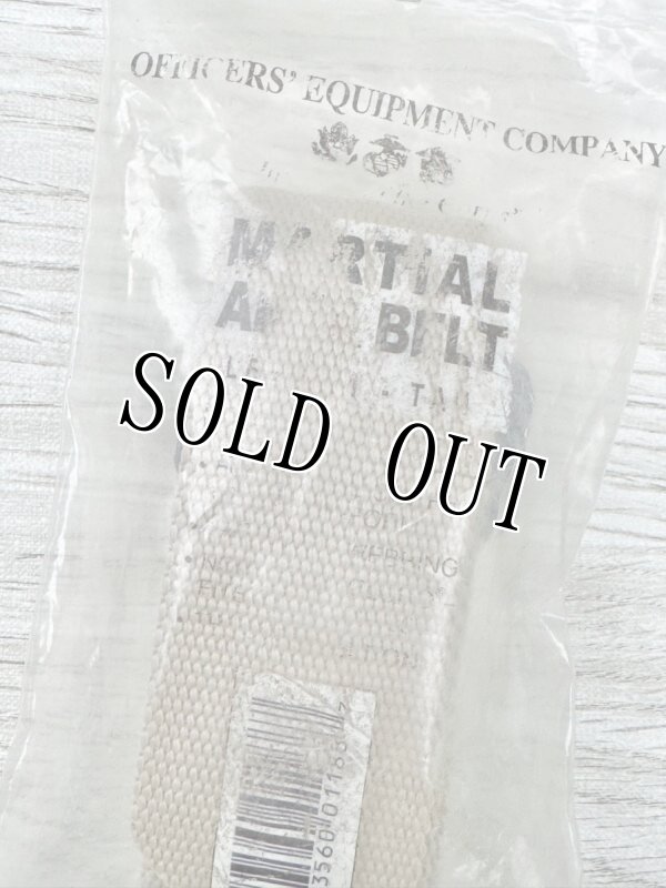 画像2: 米軍実物 Martial Arts BDU ベルト TAN サイズ 46 (2)