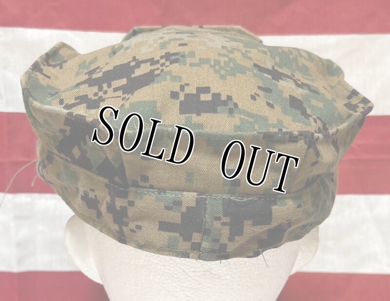 画像4: 米軍実物　USMC　ウッドランドマーパット　CAP　 LARGE (4)
