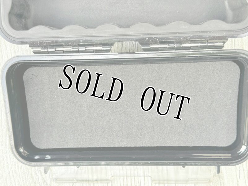 画像9: 米軍実物 PELICAN マイクロケース 1030   ソリッド / ブラック   (9)