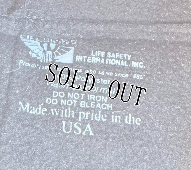 画像3: 米軍放出品 Life Safety International USA製 フリース キャップ (3)