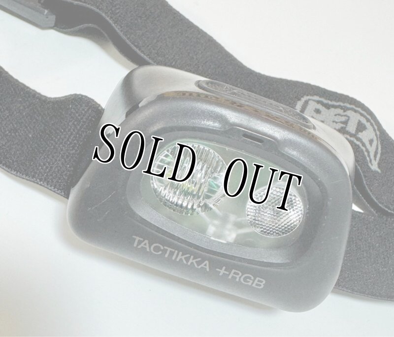 画像6: 米軍放出品 PETZL ペツル タクティカ+(プラス) RGB ブラック (6)