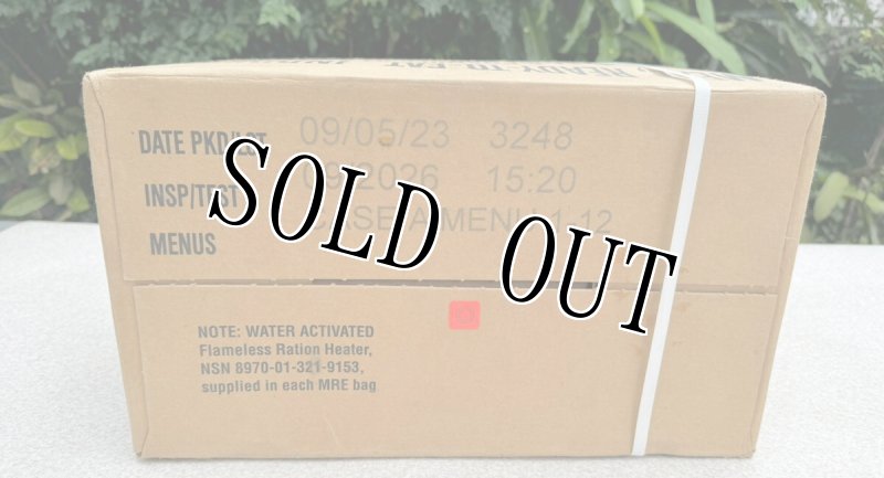 画像3: 米軍実物 2026年9月検【アメリカル】MREレーション/戦闘食 MENU-A (3)