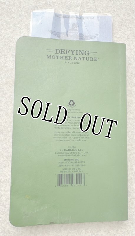 画像7: 米軍放出品 TACTICAL TAILOR Rite In the Rain  ノート/ペン セット (7)