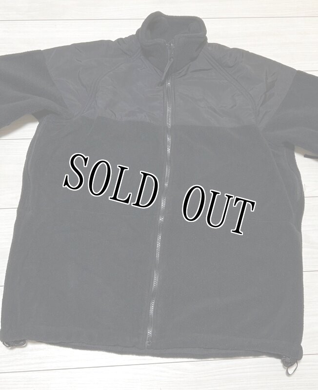 画像2: 米軍実物, US NAVY ポーラテックフリース ブラック SMALL-REGULAR (2)