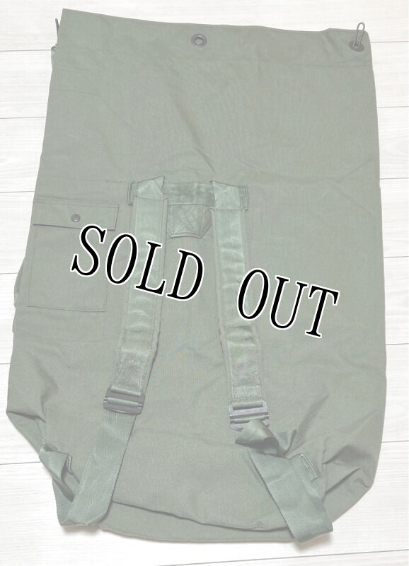 画像2: 米軍実物 ナイロン ダッフルバッグ SEA BAG (2)