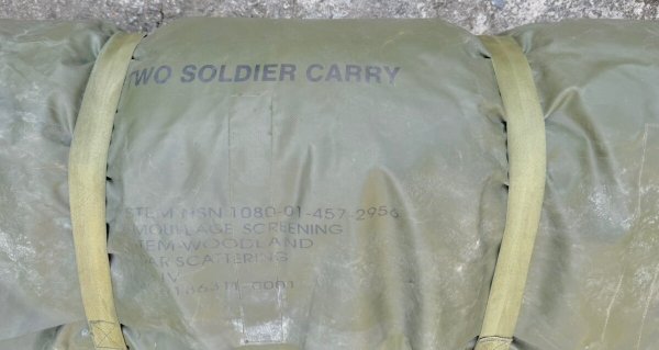米軍実物 カモフラージュ スクリーン 偽装網 偽装網