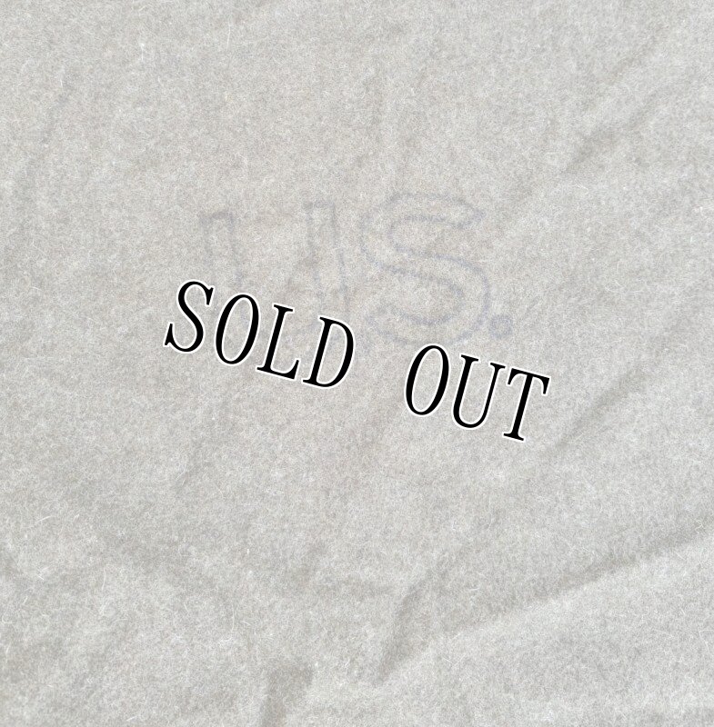 画像4: 米軍実物 ブランケット ベッドウール オリーブグリーン OD (4)