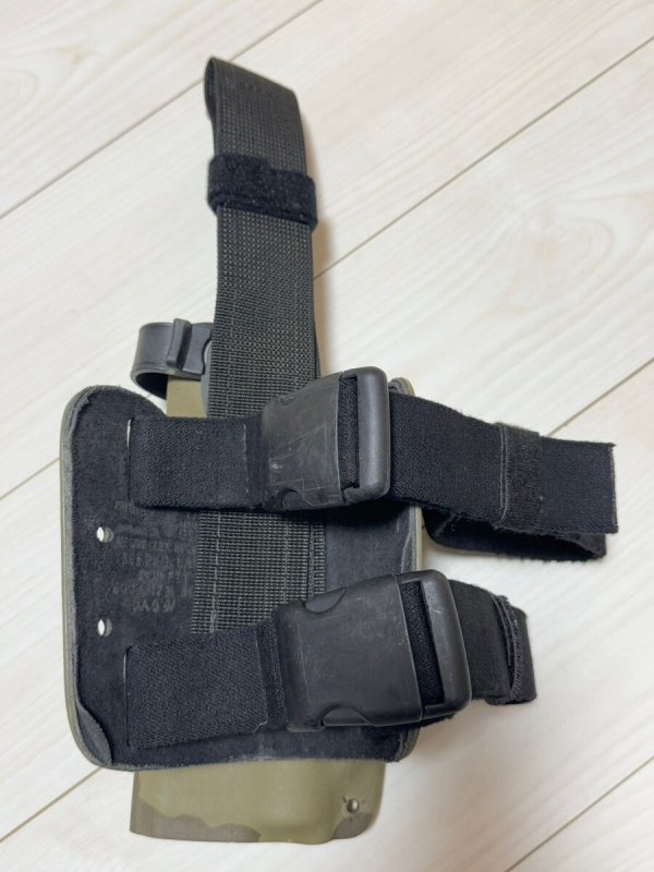 画像7: 米軍実物  激レア SAFARILAND 6004 6004 - 1731 レッグホルスター M92 ベレッタ  (7)