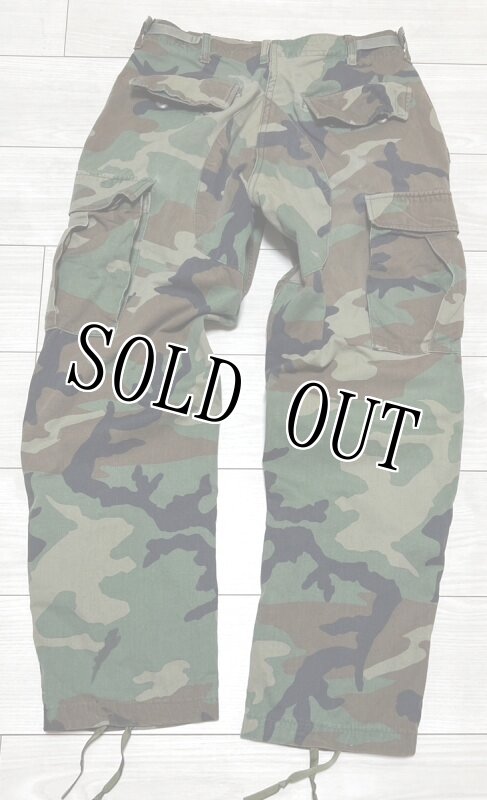 画像4: 米軍実物,ウッドランドカモ 迷彩パンツ SMALL-SHORT (4)
