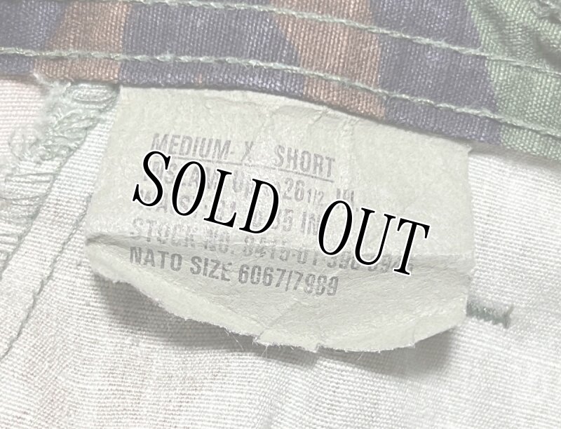 画像6: 米軍実物,ウッドランドカモ 迷彩パンツ MEDIUM-X SHORT (6)