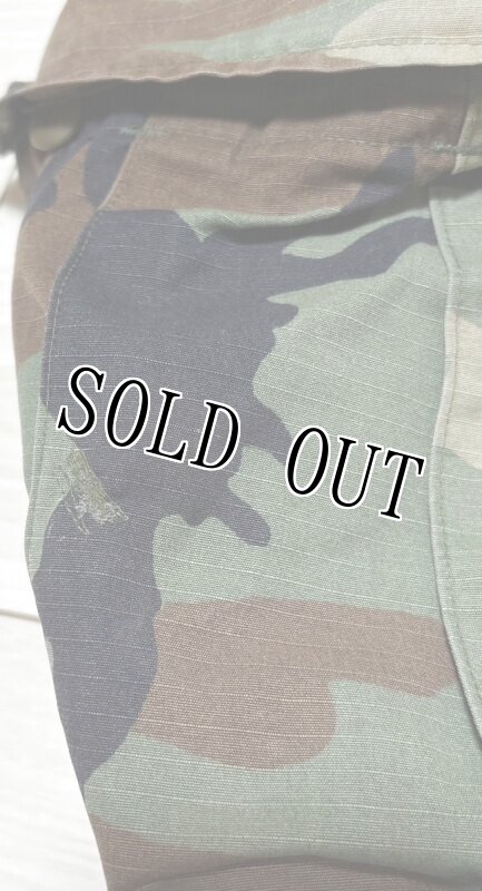 画像5: 米軍実物,ウッドランドカモ 迷彩パンツ MEDIUM-X SHORT (5)