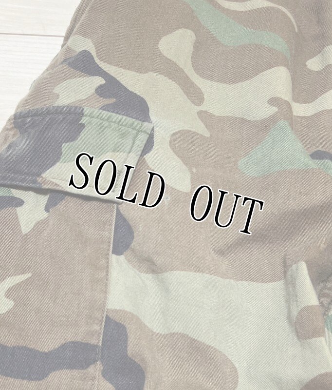 画像3: 米軍実物,ウッドランドカモ 迷彩パンツ SMALL-SHORT (3)