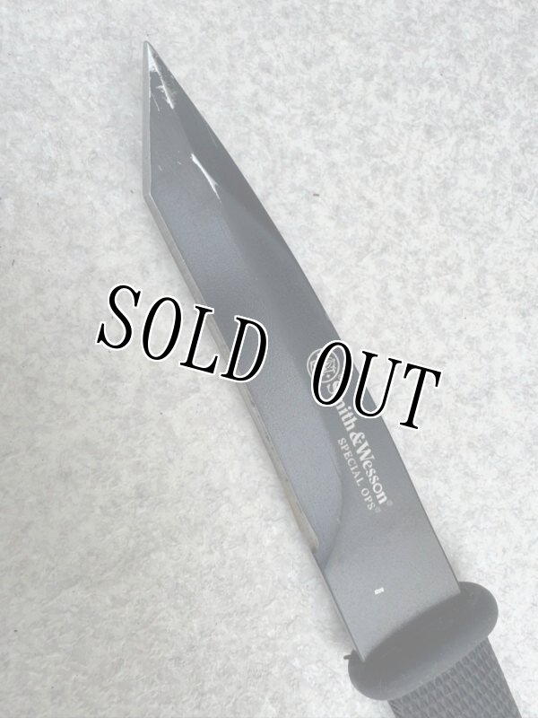 画像2: 米軍放出品 SMITH＆WESSON  special ops アウトドア ナイフ (2)