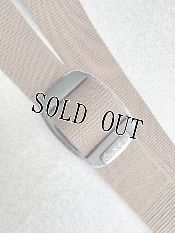 画像2: 米軍放出品 TAC SHIELD リガーベルト ブラウン 120cm (2)