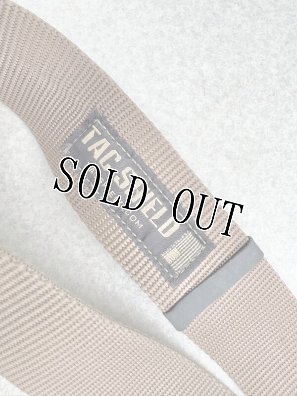 画像3: 米軍放出品 TAC SHIELD リガーベルト ブラウン 120cm (3)