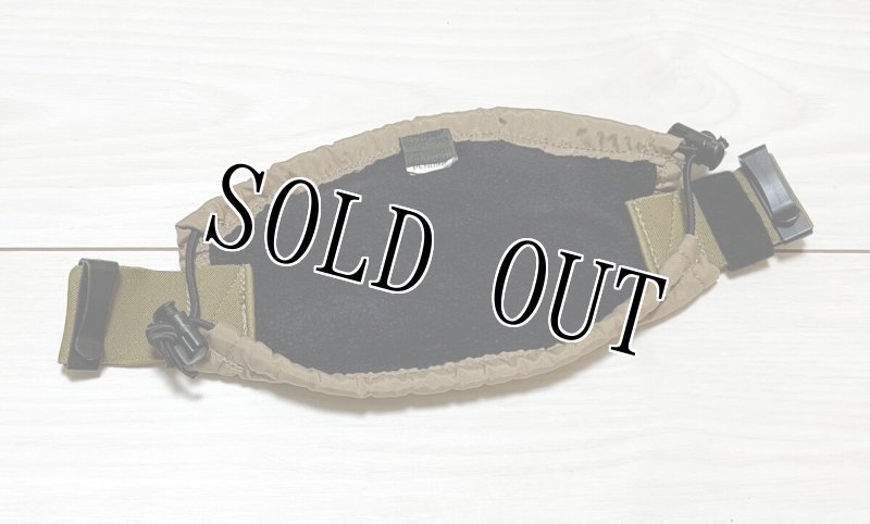 画像2: 米軍実物 eagle製 ゴーグルカバー コヨーテ (2)