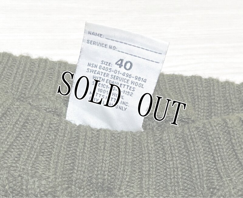 画像4: 米軍実物,USMC コマンドセーター 40 (4)