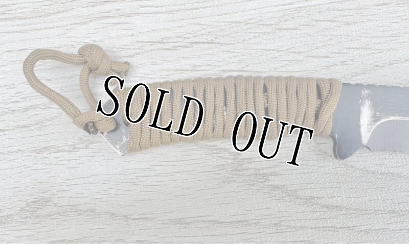 画像6: 海兵隊放出品 Ozark Trail Stainless Steel Paracord Knife with Fire Starter Model 5032 (6)