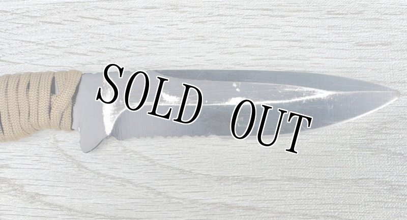 画像5: 海兵隊放出品 Ozark Trail Stainless Steel Paracord Knife with Fire Starter Model 5032 (5)