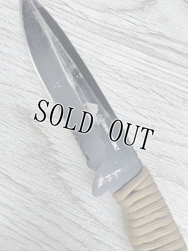 画像7: 海兵隊放出品 Ozark Trail Stainless Steel Paracord Knife with Fire Starter Model 5032 (7)