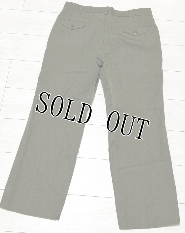 画像2: 米軍実物,USMC　サービスドレスパンツ　36R (2)