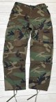 画像1: 米軍実物,ウッドランドカモ　迷彩パンツ　SMALL-SHORT (1)