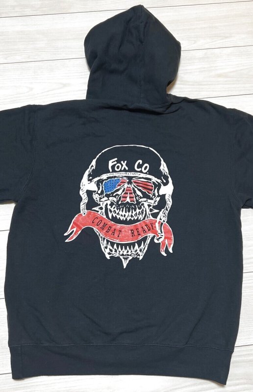 画像6: 米軍放出品 MCT BN SOI (W) FOX COMPANY スウェットパーカー MEDIUM (6)