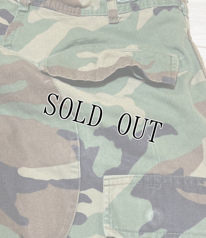 画像4: 米軍実物,ウッドランドカモ　迷彩パンツ　SMALL-SHORT (4)