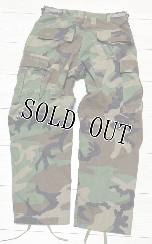 画像3: 米軍実物,ウッドランドカモ 迷彩パンツ SMALL-X SHORT (3)