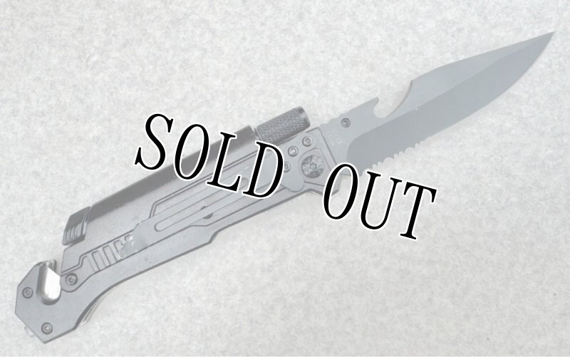 画像6: 米軍放出品 STAY SAFY LED ライト レスキュー ナイフ  (6)