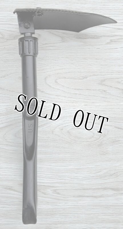 画像12: 米軍実物 E-TOOL フォールディングスコップ  E-TOOL 三つ折 スコップ(ケース付き)  (12)