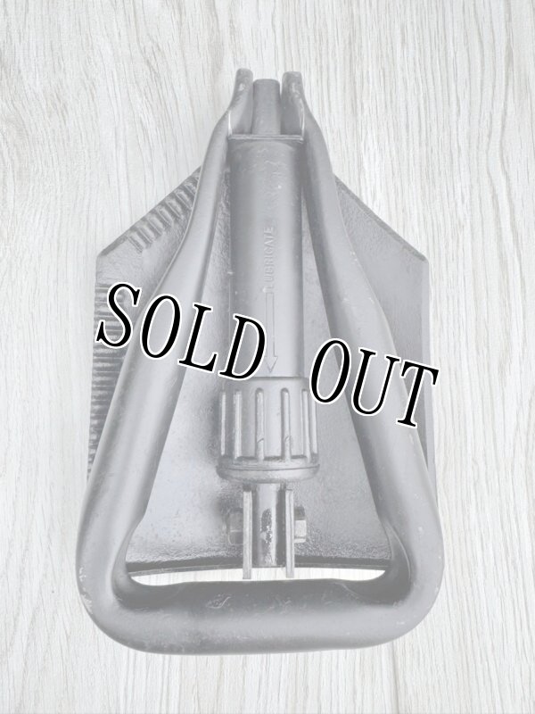 画像8: 米軍実物 E-TOOL フォールディングスコップ  E-TOOL 三つ折 スコップ(ケース付き)  (8)