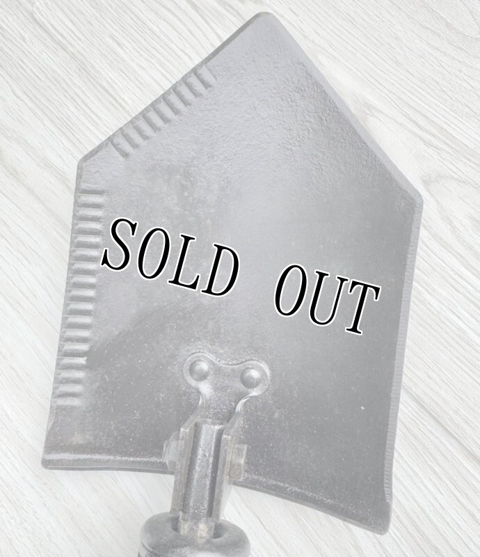 画像7: 米軍実物 E-TOOL フォールディングスコップ  E-TOOL 三つ折 スコップ(ケース付き)  (7)